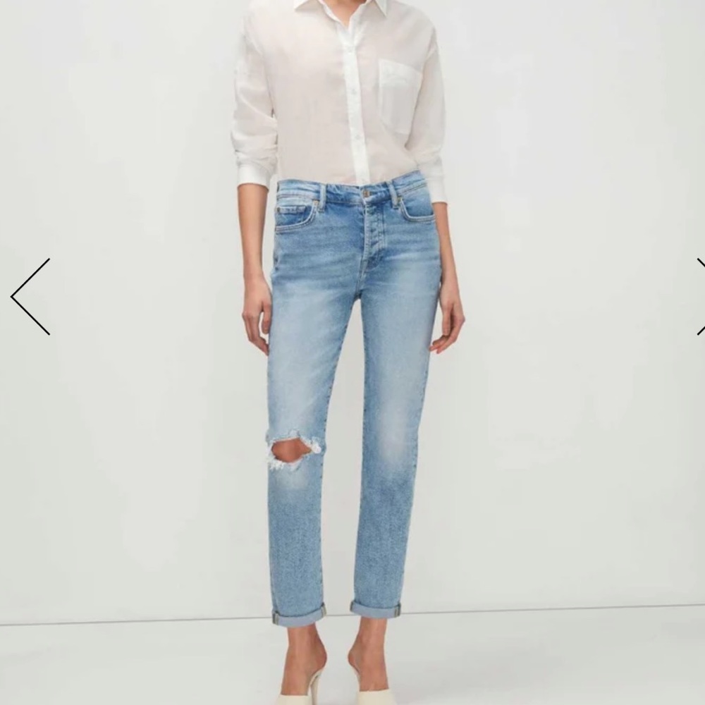7 for All Mankind Lux Vintage boyfriend Jeans
